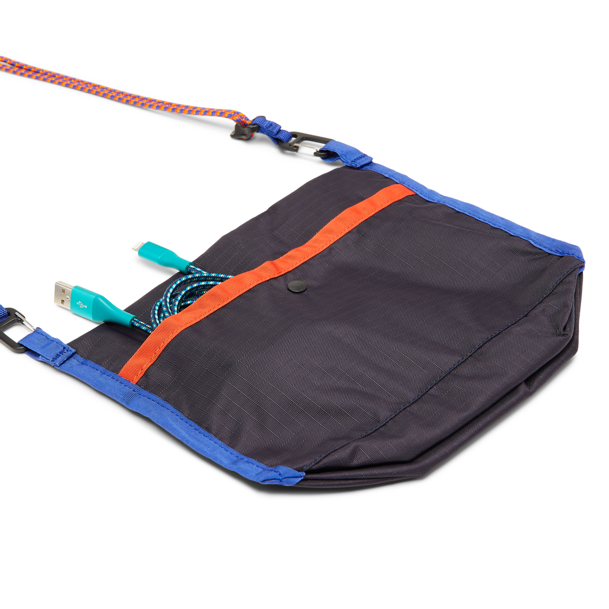 Lista 2L Lightweight Crossbody Bag - Cada Día, Maritime