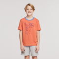 Talking Llama Organic T-Shirt - Kids', Nectar, Model Dax