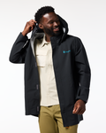 Cielo Rain Parka - Men's, Cotopaxi Black, Model Kirk