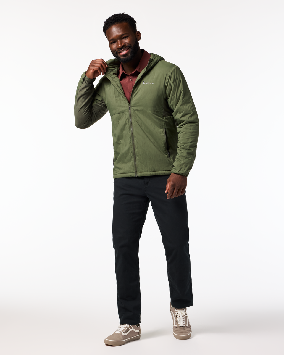 Pacaya 2.0 Insulated Hooded Jacket - Men's, Fatigue, Model Kirk