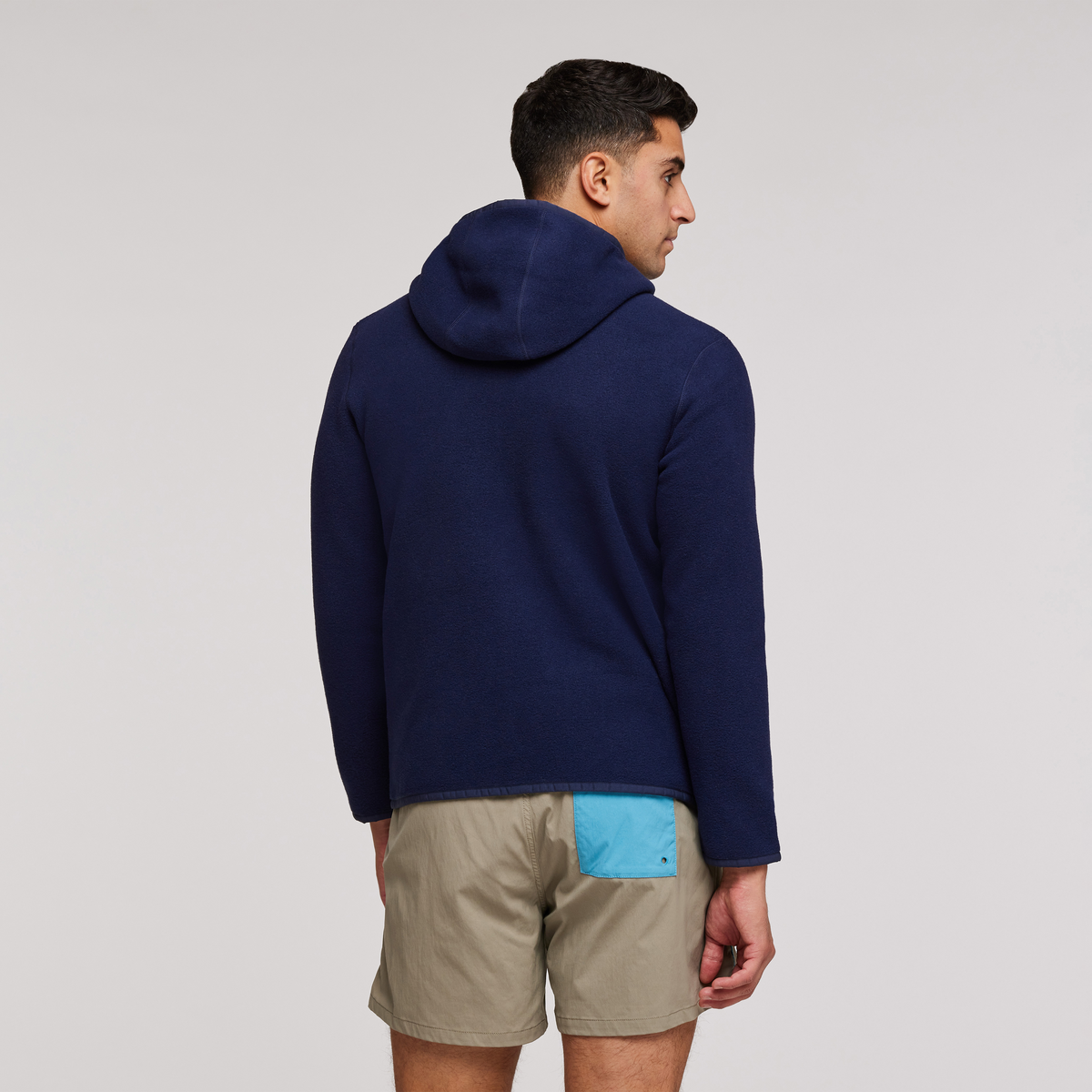 Teca Fleece Hooded Full-Zip Jacket - Men's, Ship Shape, Model Munther