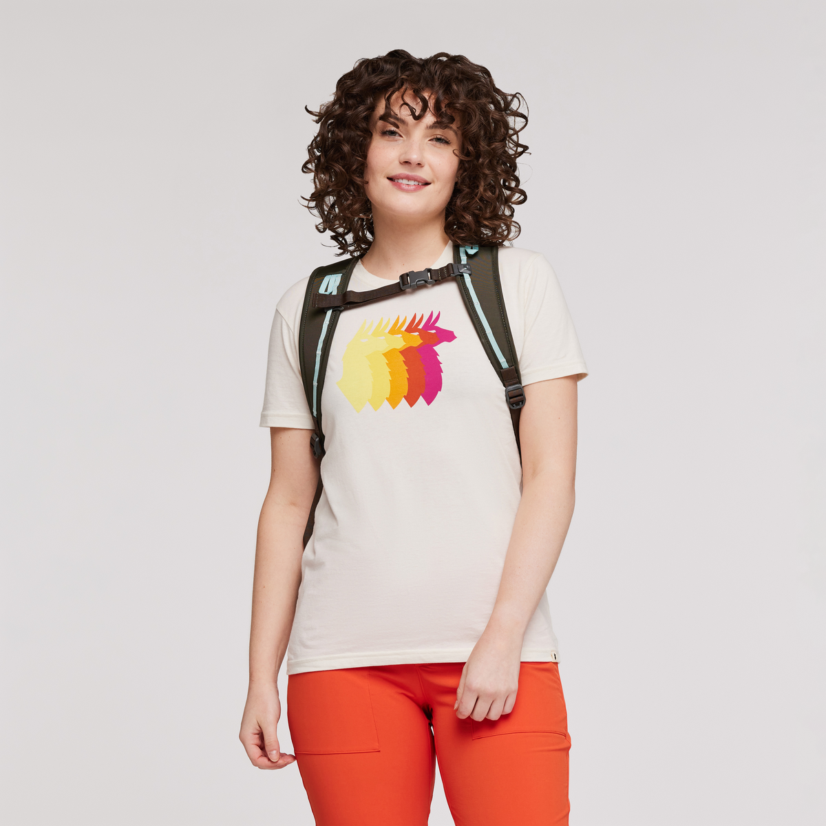 Moda 20L Backpack - Cada Día, Raspberry