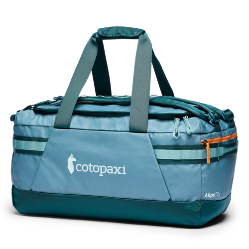 Allpa Getaway 55L Duffel, Blue Spruce/Abyss