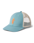 Llama Trucker Hat, Everglade, Detail