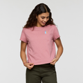 Cotopaxi Bloom T-Shirt - Women's, Dusty Rose, Model Avery