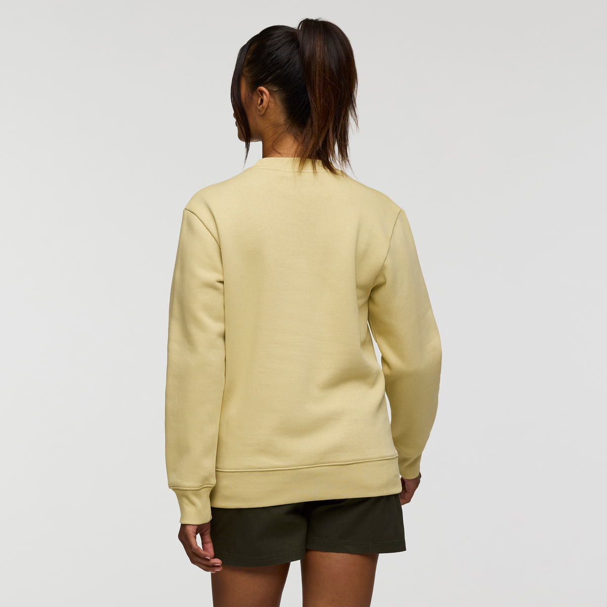 Do Good Crew Sweatshirt - Women's, Grain, Model Jade