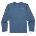 Coordinates Long-Sleeve T-Shirt - Men's, Deep Sea, Detail