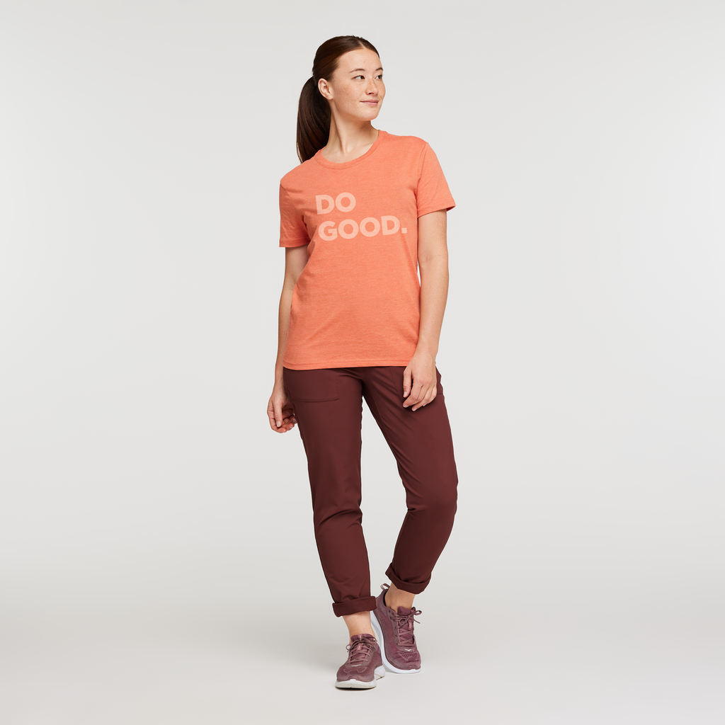 Do Good T-Shirt - Women's, Nectar, Model Aya