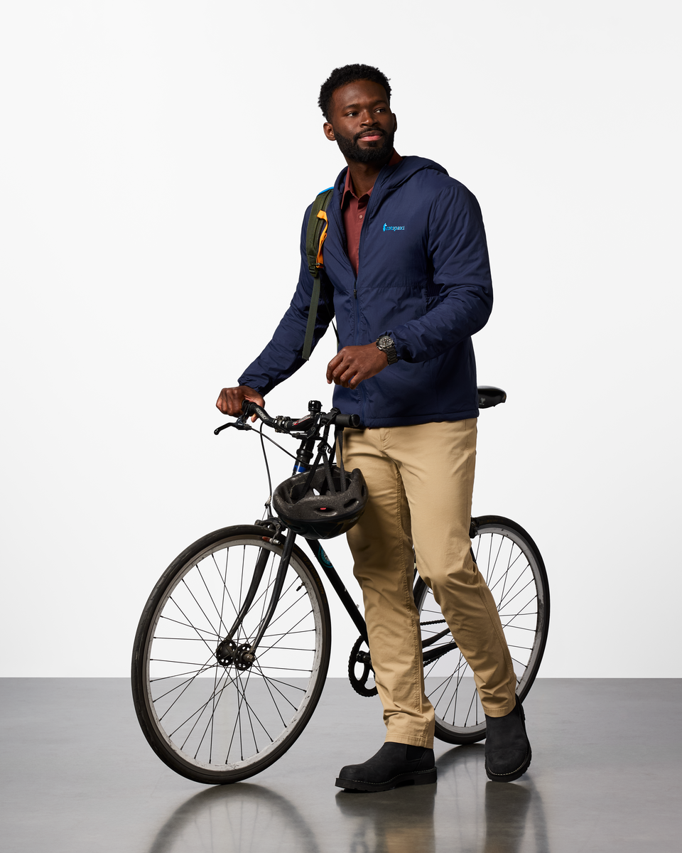 Pacaya 2.0 Insulated Hooded Jacket - Men's, Maritime, Model Kirk