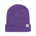 Wharf Beanie, Black Violet, Detail