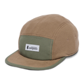 Fleece 5-Panel Hat, Fatigue/Dune, Detail