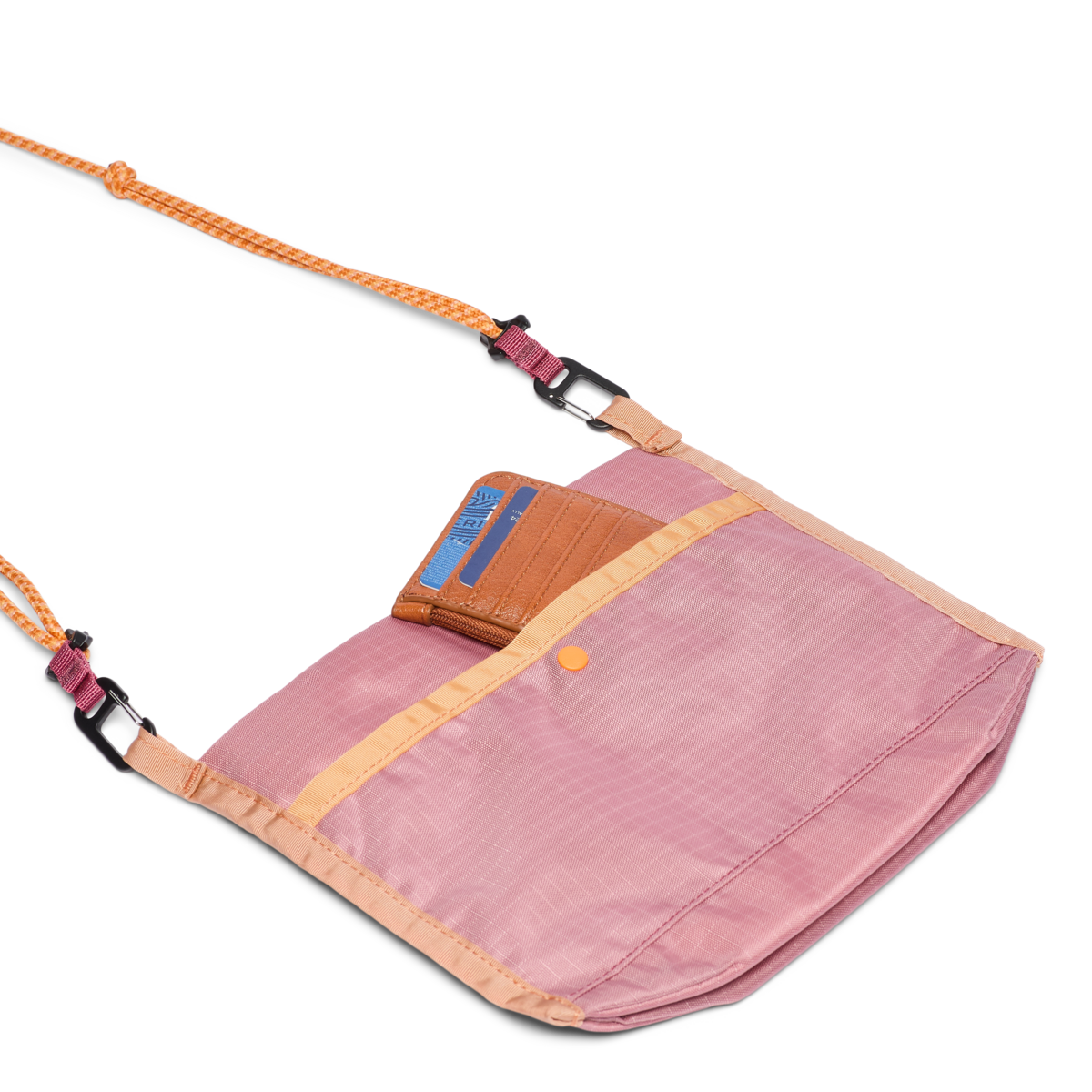 Lista 2L Lightweight Crossbody Bag - Cada Día, Rose