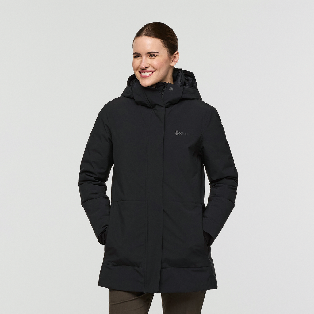 Calidez Down Parka - Women's, Cotopaxi Black, Model Kathleen