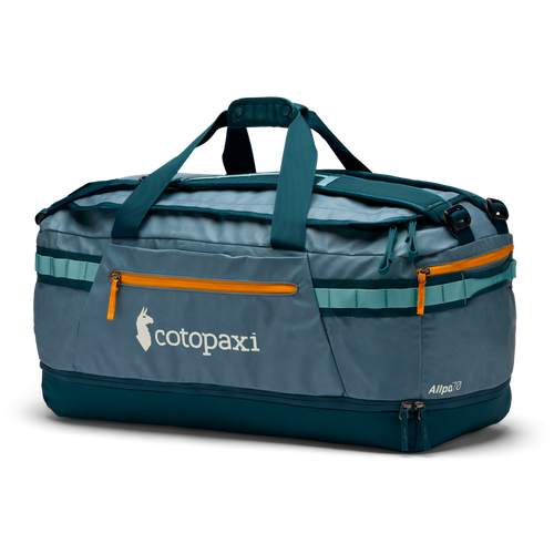 Allpa 70L Duffel Bag, Blue Spruce/Abyss