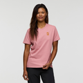 Gear For Good Stripes T-Shirt, Rose, Model Jade