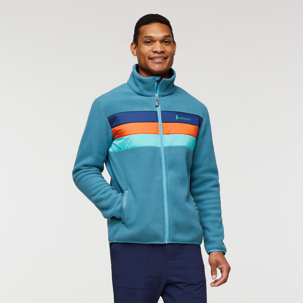 Teca Fleece Full-Zip Jacket - Men's, Headwinds, Model Jason