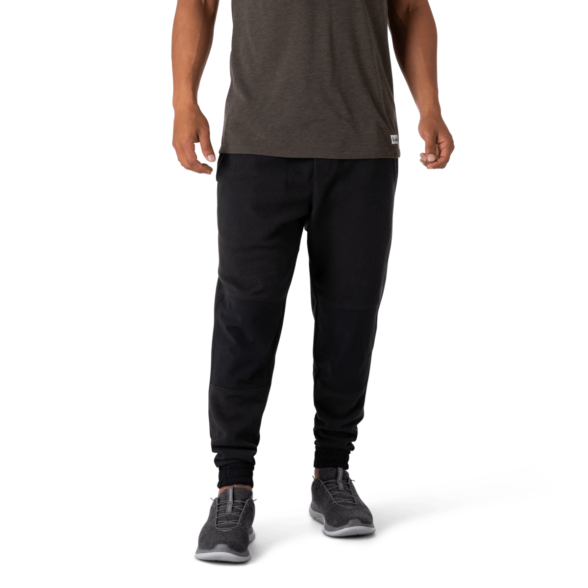 Abrazo Fleece Jogger - Men's, black, Model Mario