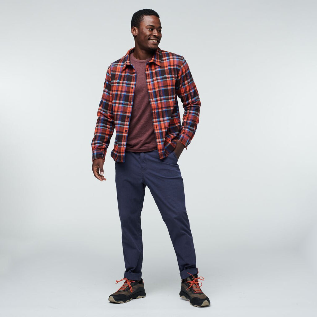 Mero Flannel Shirt - Men's, Cavern Plaid, Model Jeremy