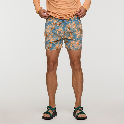 Brinco 5 Inch Short - Print - Men's, Galactic Drizzle, Model Jackson