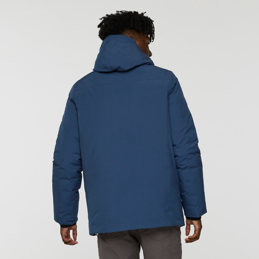 Calidez Down Parka - Men's, Deep Sea, Model Nicolas