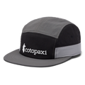 Cotopaxi Tech 5-Panel Hat, Black/Cinder