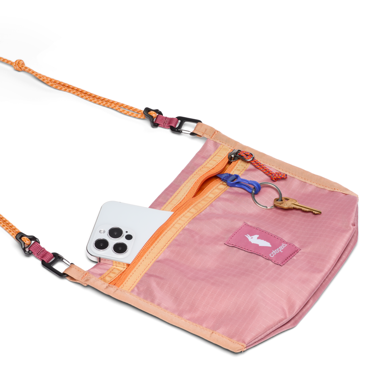 Lista 2L Lightweight Crossbody Bag - Cada Día, Rose