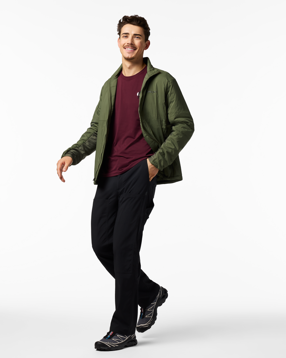 Coraje Tech Utility Pant - Men's, Black, Model Kellan