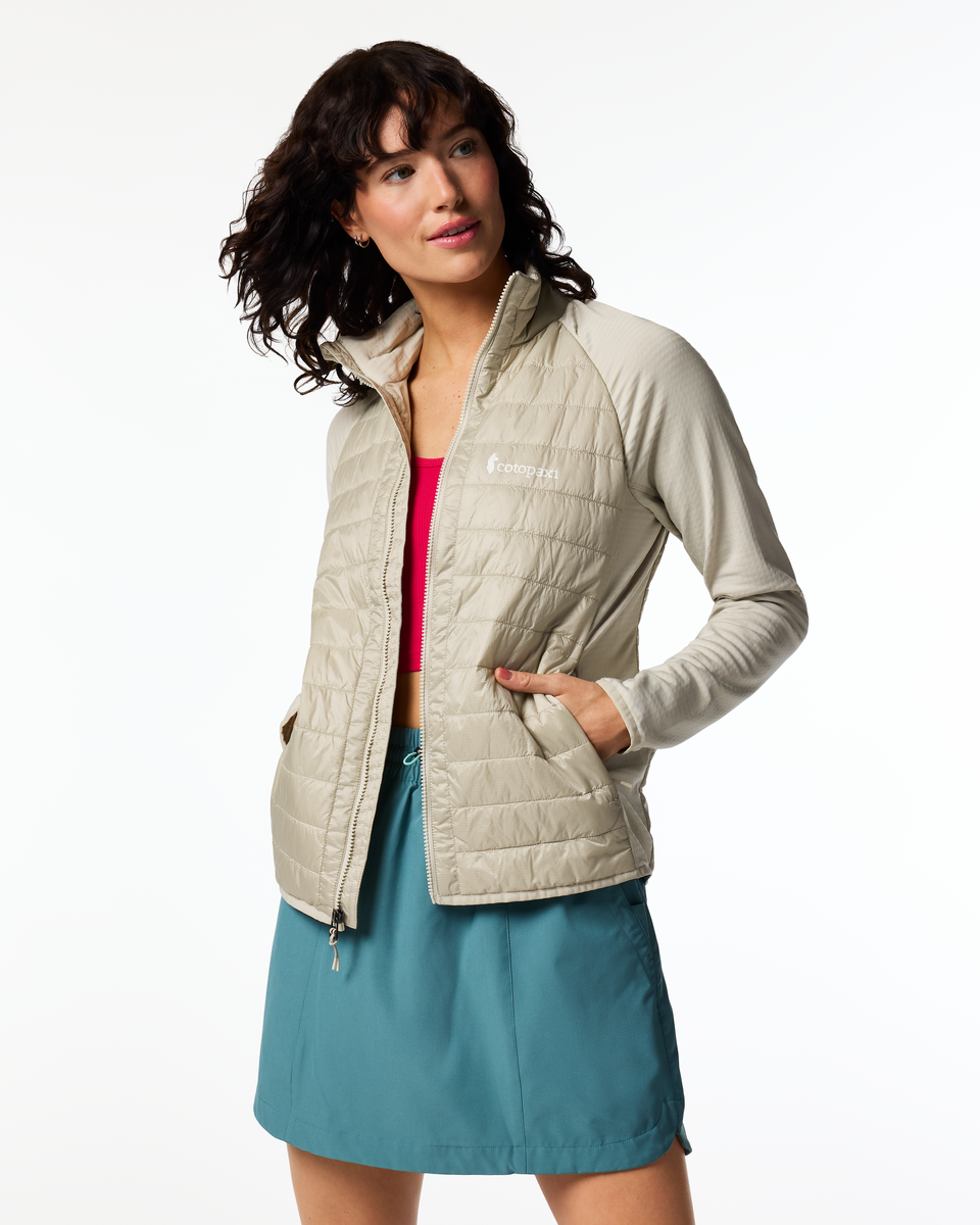 Capa Hybrid Insulated Jacket - Women's, Mineral, Model Lola