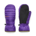 Down Mitten, Black Violet, Detail