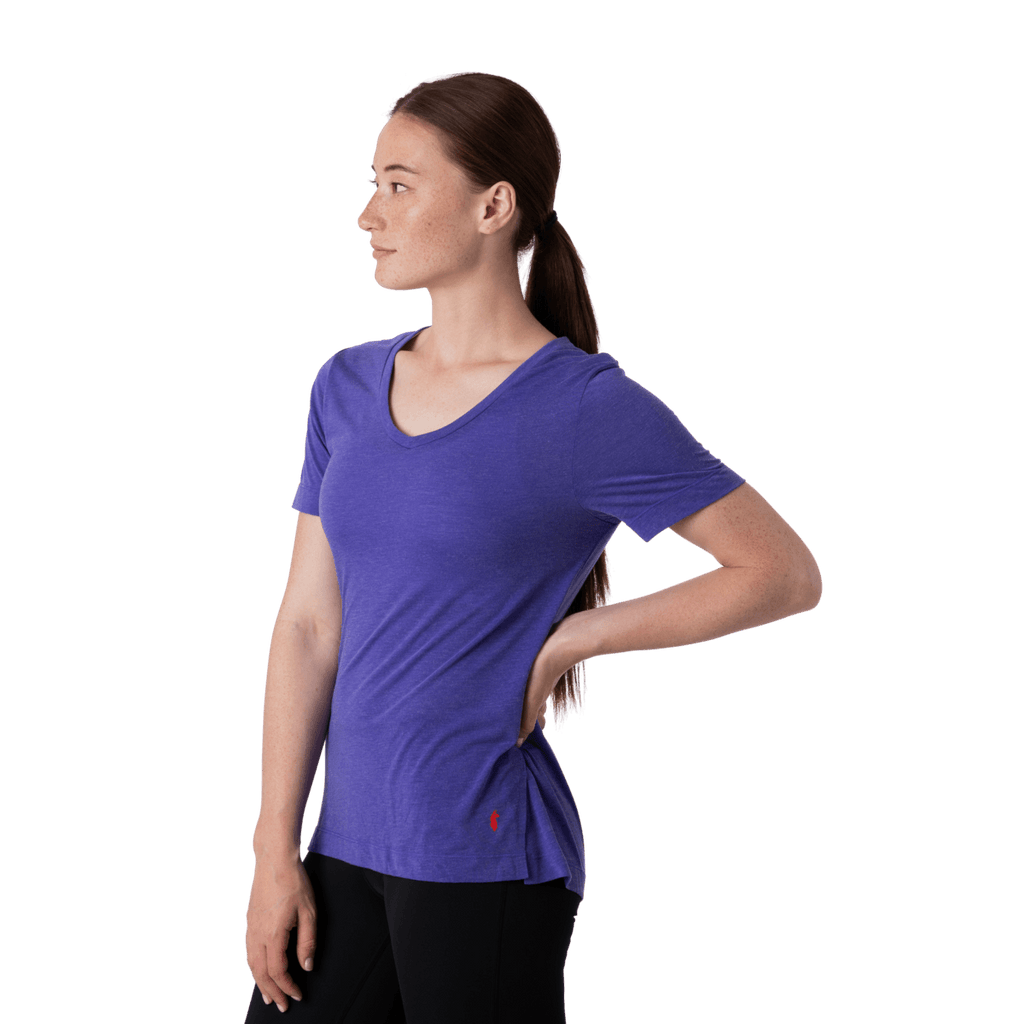 Paseo Travel T-Shirt - Women's, Blue Violet