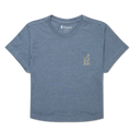 Tiny Llama Crop T-Shirt - Women's, Tempest