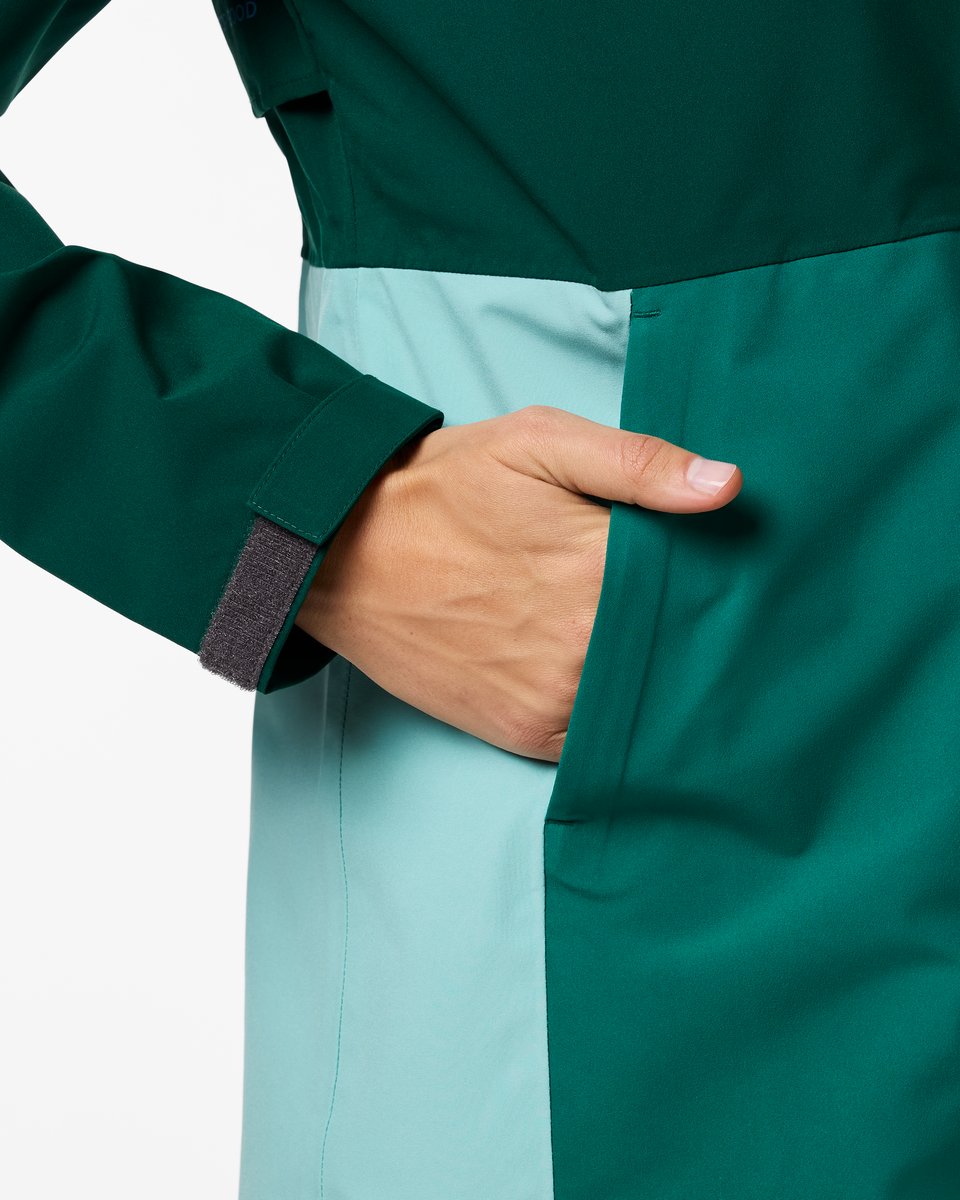 Cielo Rain Trench - Women's, Kale/Malachite, Model Ellen