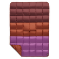 Fuego Down Blanket - Single, Chestnut Stripes
