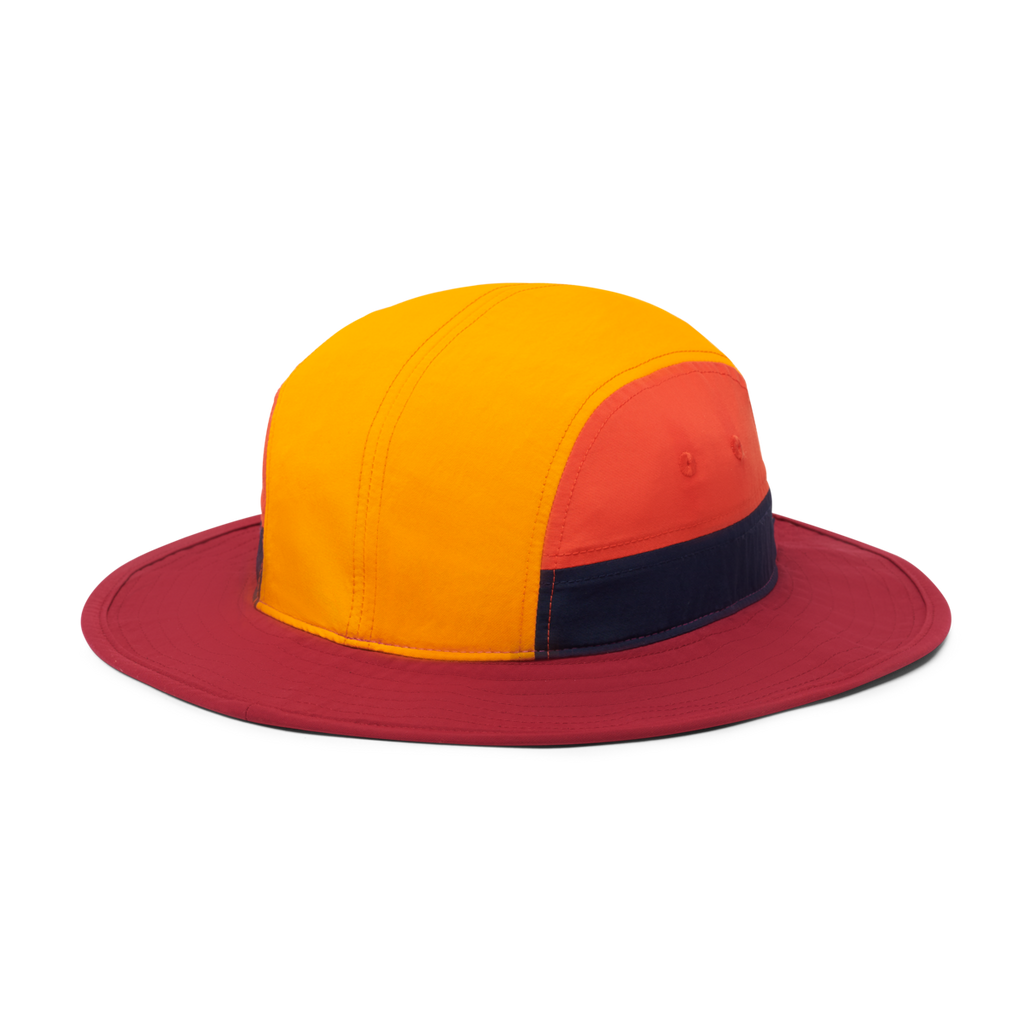 Tech Bucket Hat, Foxglove/Raspberry