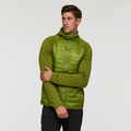 Capa Hybrid Insulated Hooded Jacket - Men's, Cedar, Model Jackson