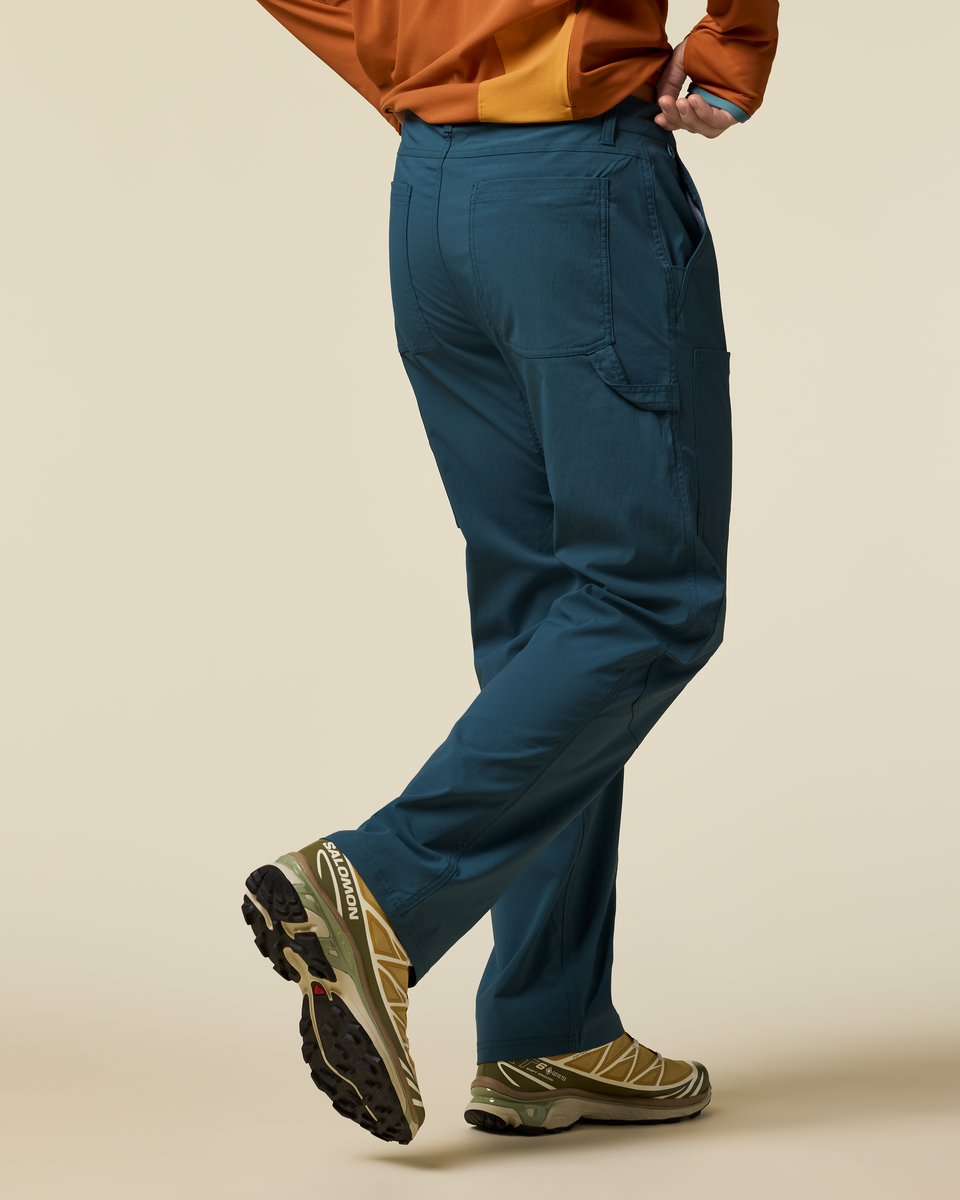 Coraje Tech Utility Pant - Men's, Ocean, Model Kellan