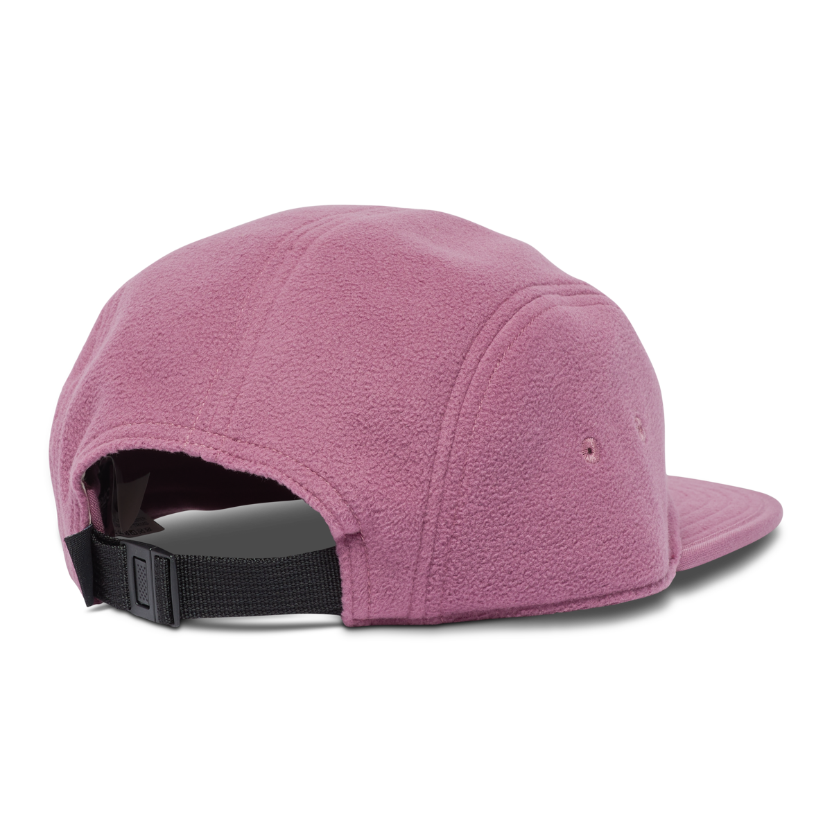 Fleece 5-Panel Hat, Jam/Fig, Detail