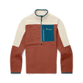 Abrazo Half-Zip Fleece Jacket - Men's, Oatmeal/Acorn