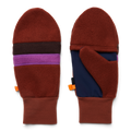 Teca Fleece Glitten, Rusty, Detail