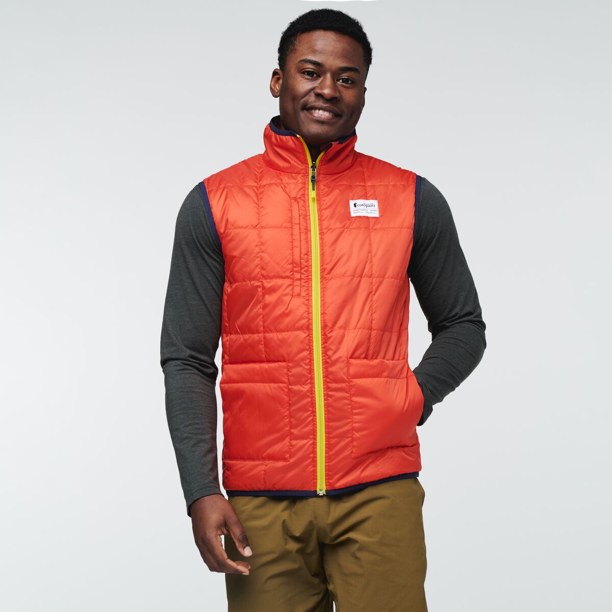 Teca Cálido Vest - Men's, Dry Lands, Model Jeremy