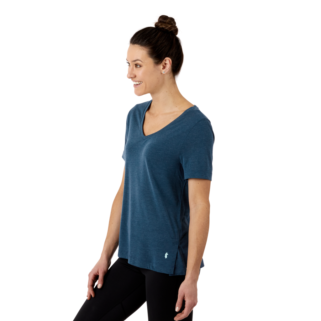 Paseo Travel T-Shirt - Women's, Indigo
