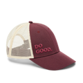 Do Good Trucker Hat, Wine