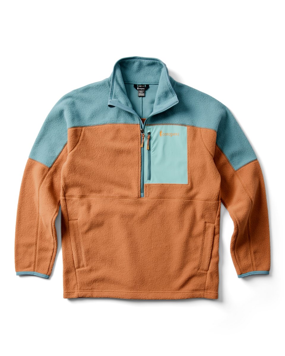 Abrazo Fleece Half-Zip Jacket - Men's, Everglade/Whiskey