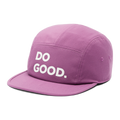 Do Good 5-Panel Hat, Mauve, Detail